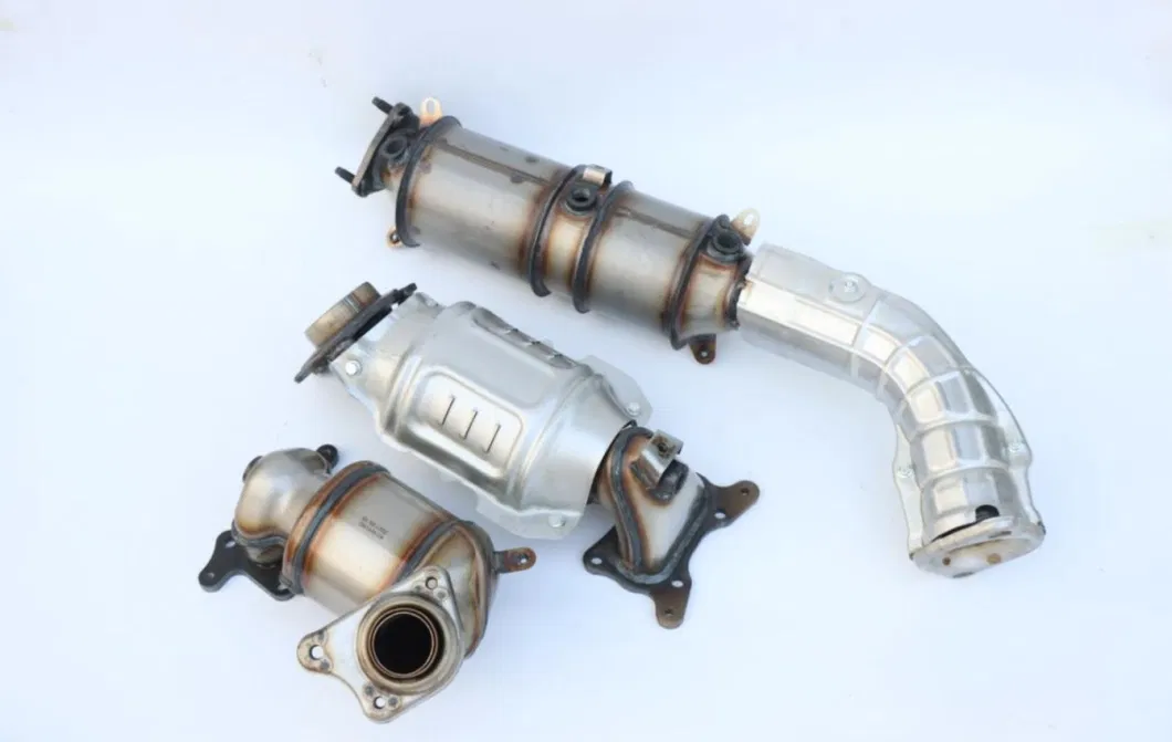 Processing Custom High-Quality Exhaust Catalytic Converter Automotive Parts